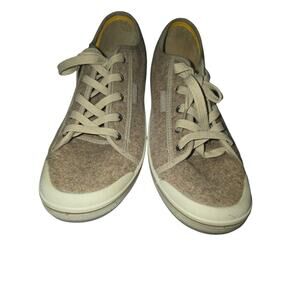 Keen Elsa Lite Felt Trainer Sneaker Size 10.5 Taupe Wool